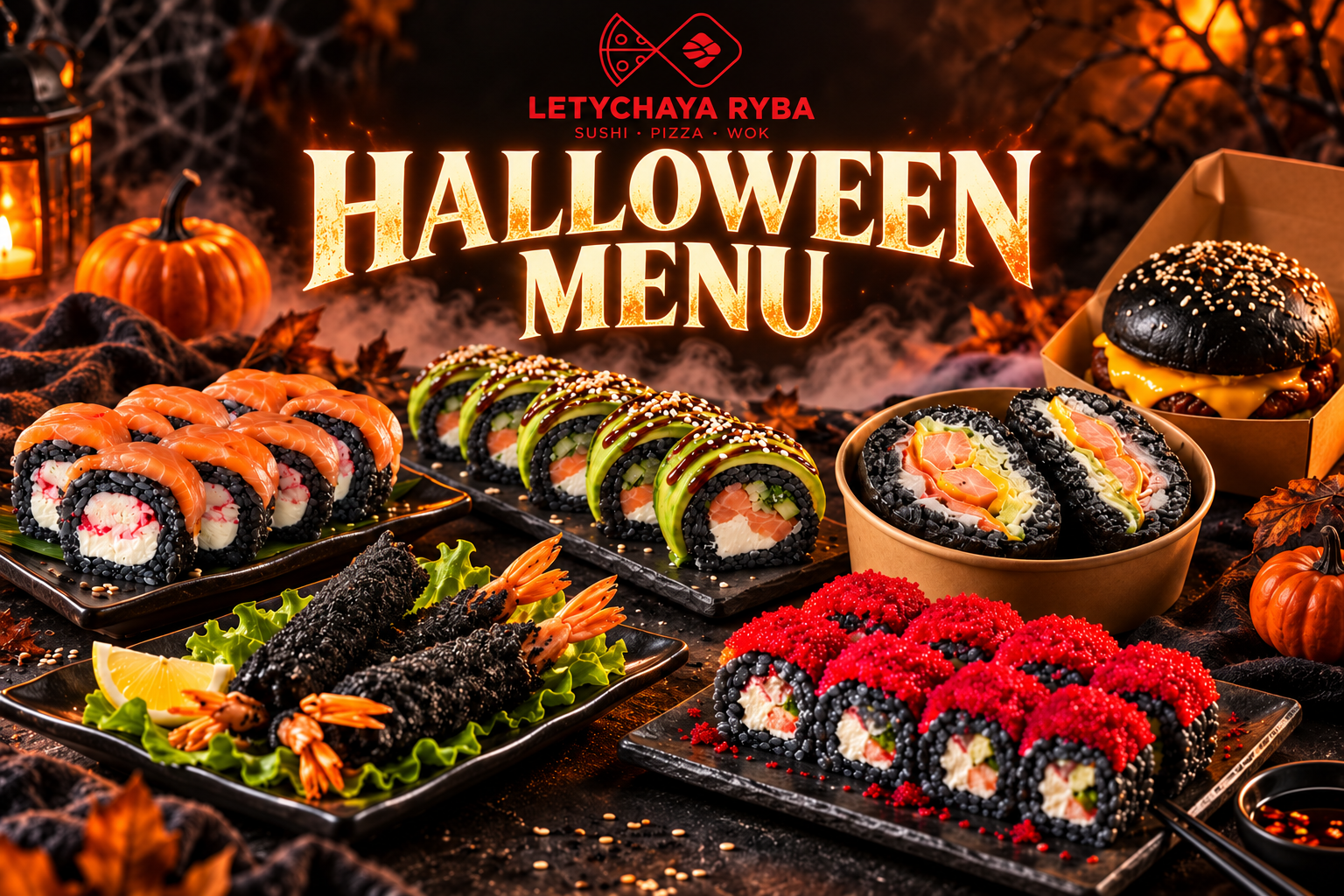 HALLOWEEN МЕНЮ 🎃